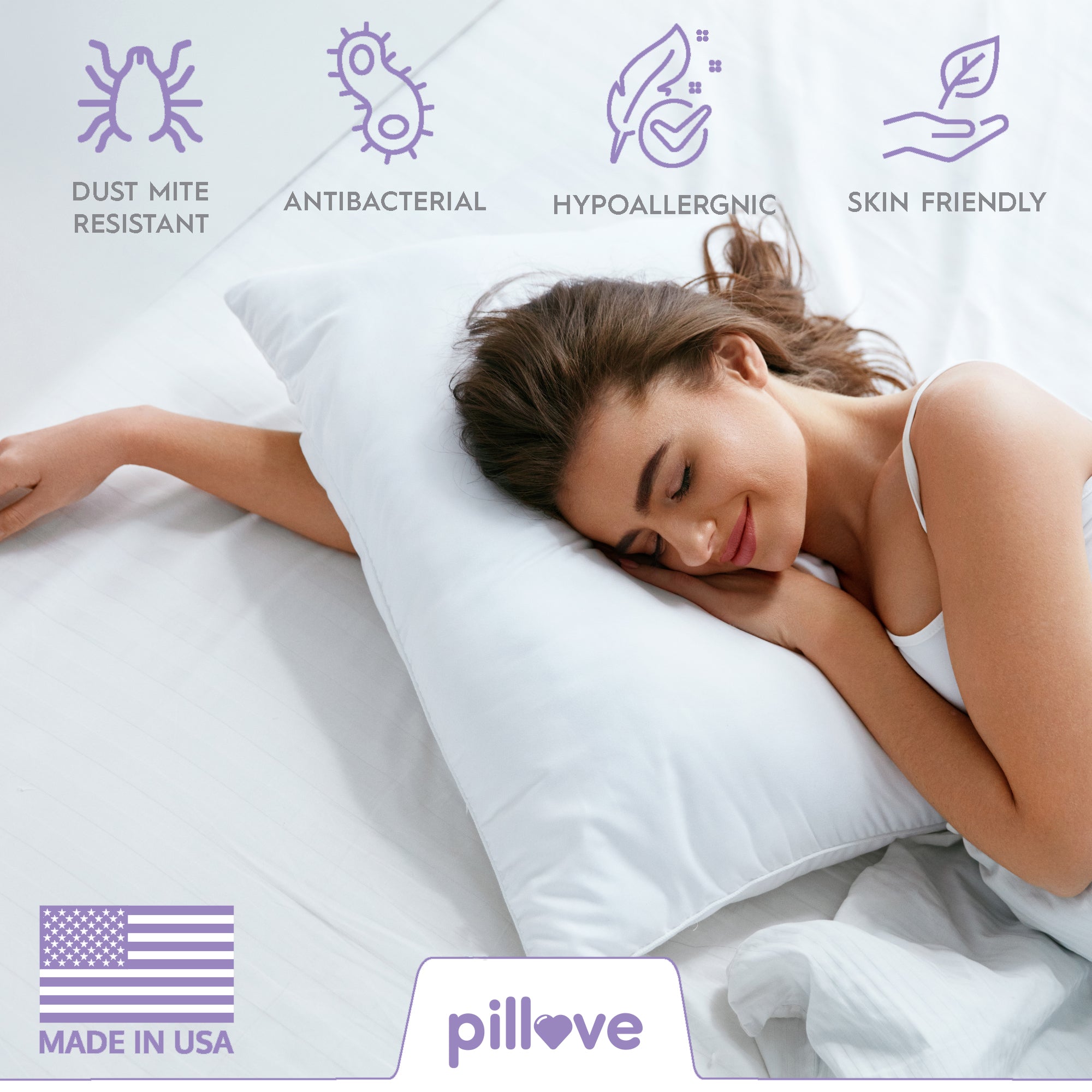 Pillove Sleeping PIllow (Set of 2)